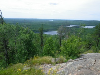 View near Summit
